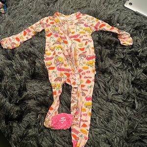 Posh peanut Barbie pajamas footie